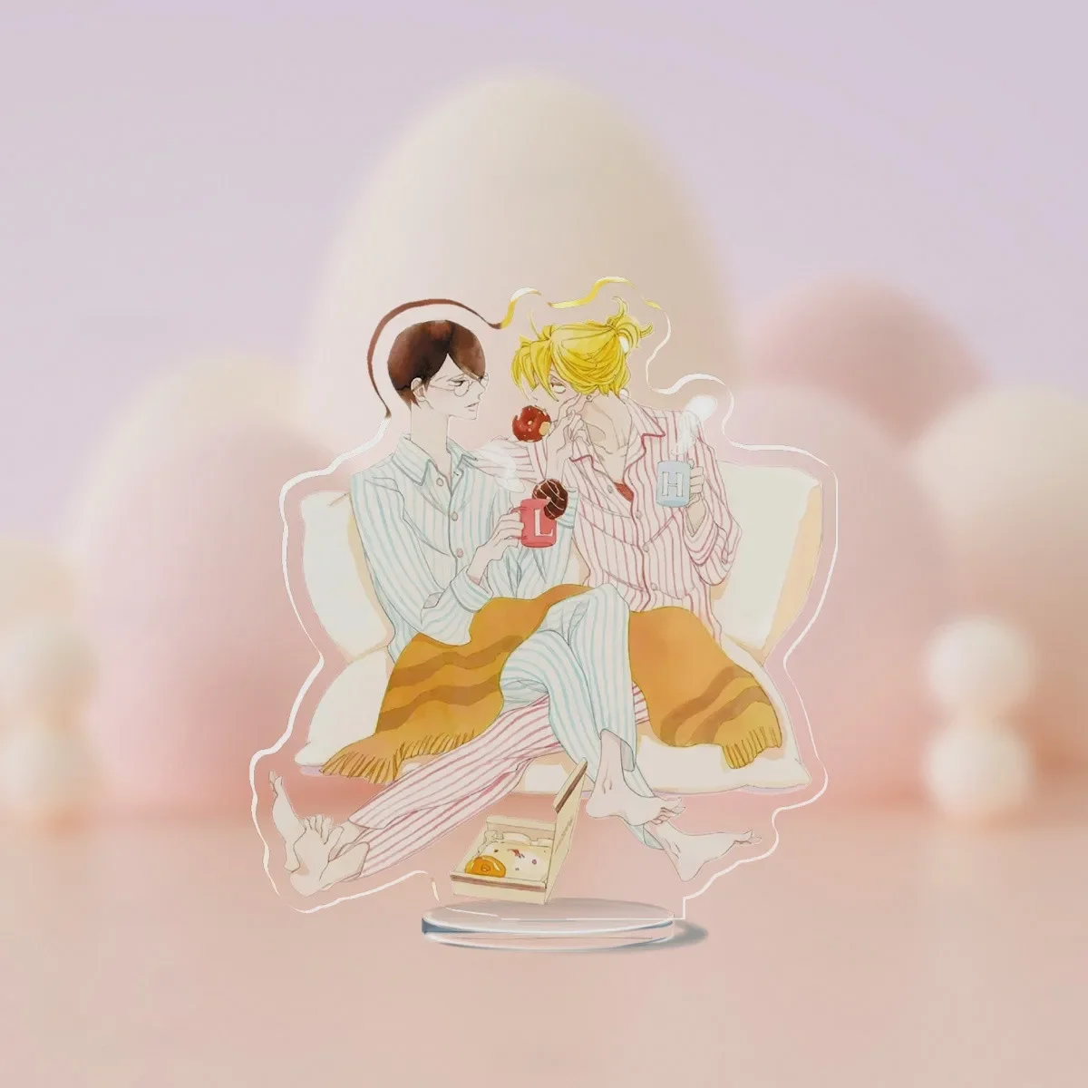 Doukyuusei Acrylic Stand Kusakabe Hikaru Sajou Rihito Pajiama Series Figure Desk Display Decoration Anime Goods Collection Gift