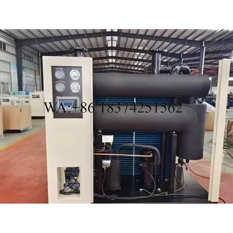 Wmwmnu 10HP Screw Air Compressor with Refrigerated Dryer System Compressed Air Dryer for Industrial Use High Efficiency