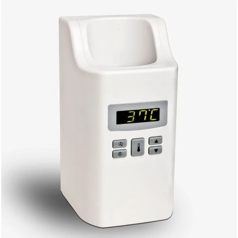 Digital temperature controlled ultrasound coupling agent gel warmer for postpartum rehabilitation