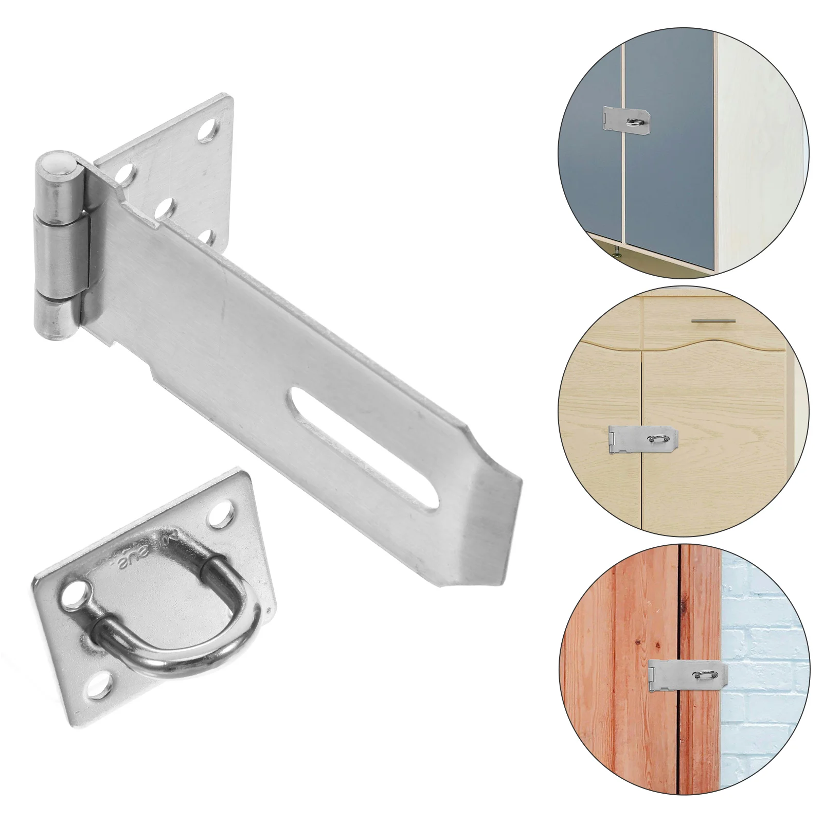 

Padlock Hasp Lock Shed Lock For Cabinet Doors Cabinet Hasp Metal Latch Door Latches Hardware Heavy Lock Door Lock