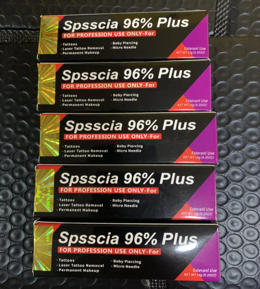 

2023 New Arrival Spsscia 96% Plus Tattoo Cream Before Permanent Makeup Microblading Eyebrow Lips 10g