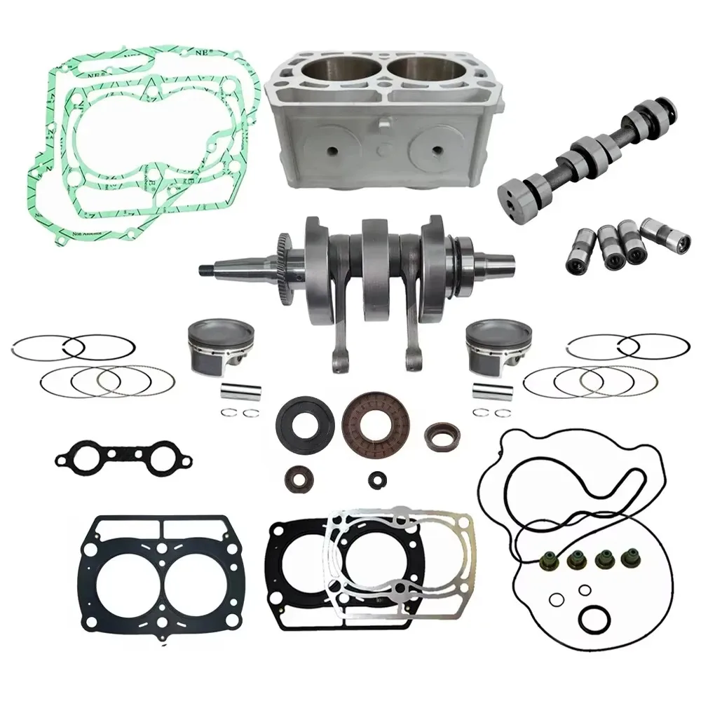 Motorcycle Crankshaft Camshaft Cylinder Piston Gasket Rebuild Overhaul Kit For Polaris Sportsman 800 Ranger 800 RZR 800 ATV UTV 5