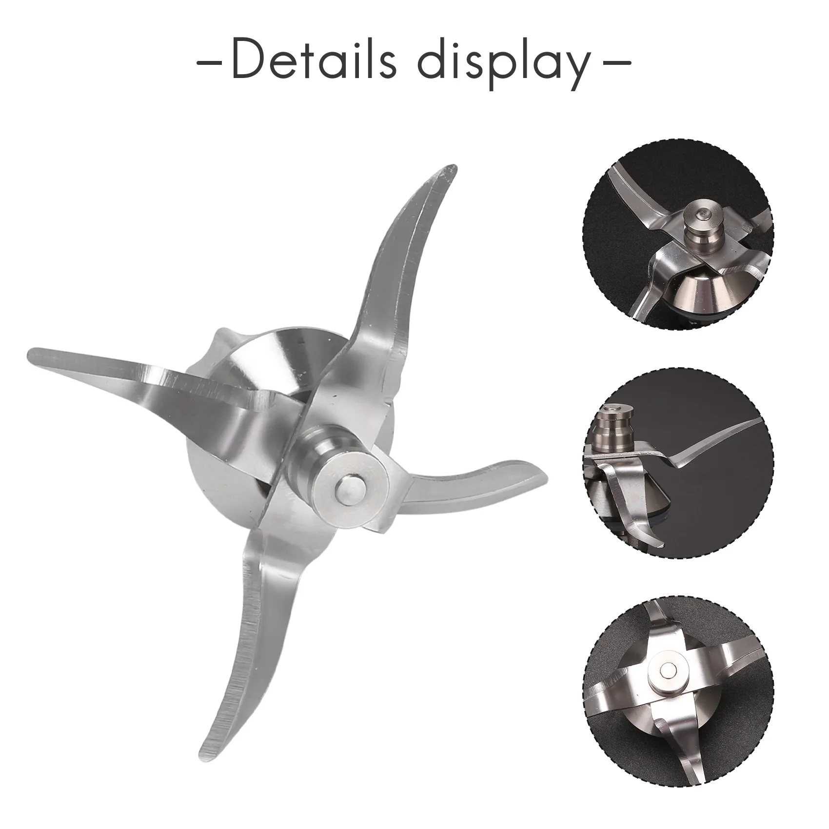 Coltello compatibile per Vorwerk Thermomix TM5 TM 5 Coltello miscelatore con guarnizione, accessori Thermomix con spazzole