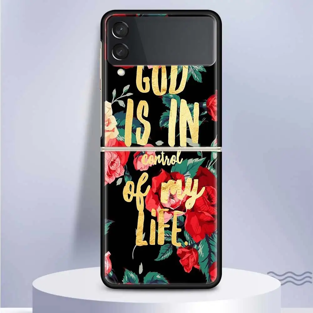 Bible queer UP เคสโทรศัพท์สำหรับ Samsung Galaxy Z flip 6 5 4 3 5G ฝาครอบแข็งสีดำ ZFlip6 ZFlip5 ZFlip4 ZFlip3 fundas