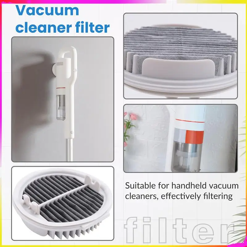 

M04K 1Pcs Efficient Hepa Wireless Vacuum Cleaner Filter For For Xiaomi Roidmi Wireless F8 Smart Handheld Vacuum Cleaner Accessor