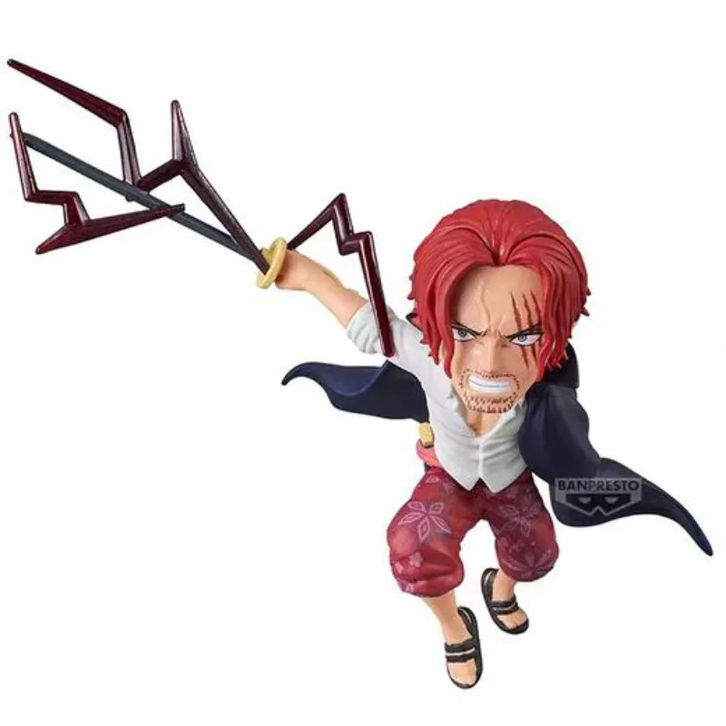 Bandai Original One Piece Anime Figure Toys Shanks Brogy Dorry WCF Elbaf collect Statue Model Decorate Doll Kid Toy Gift