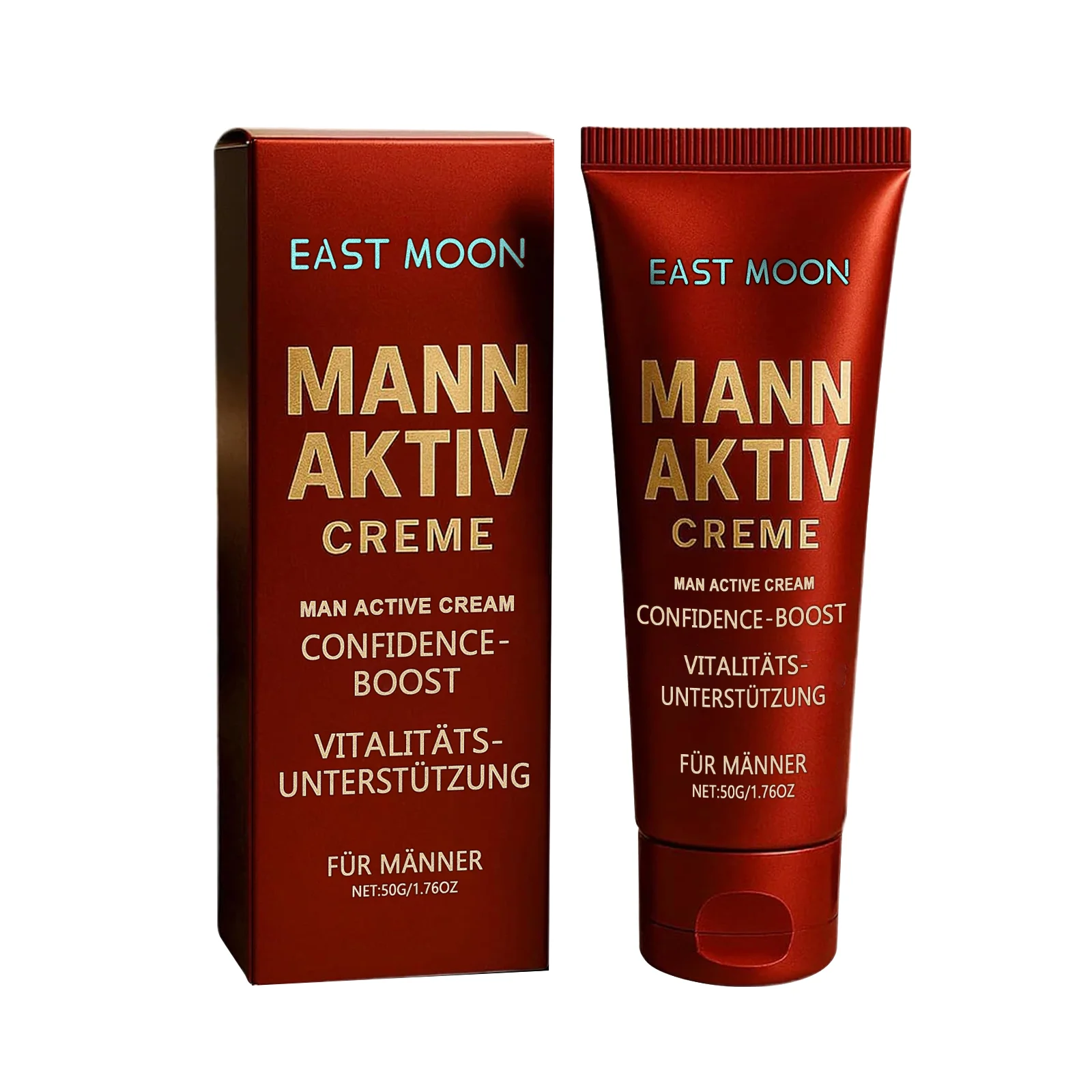 Mann Aktiv Creme Nourishes Men Skin Moisturizing Care Topical Cream Daily Nourishing Body Skin Rapid Absorption Confidence Boost