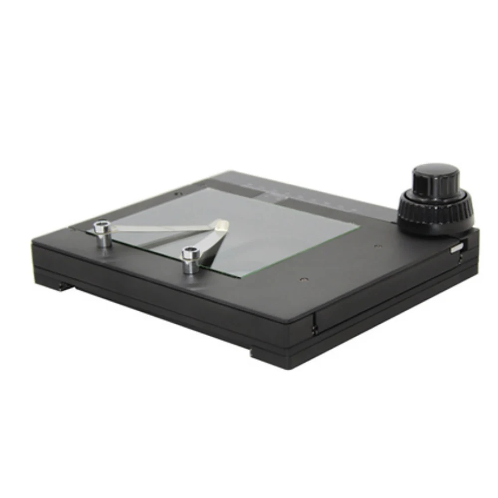 Banc d'essai d'activité de réglage fin avec mesure, platine mobile de microscope électronique, axe XY