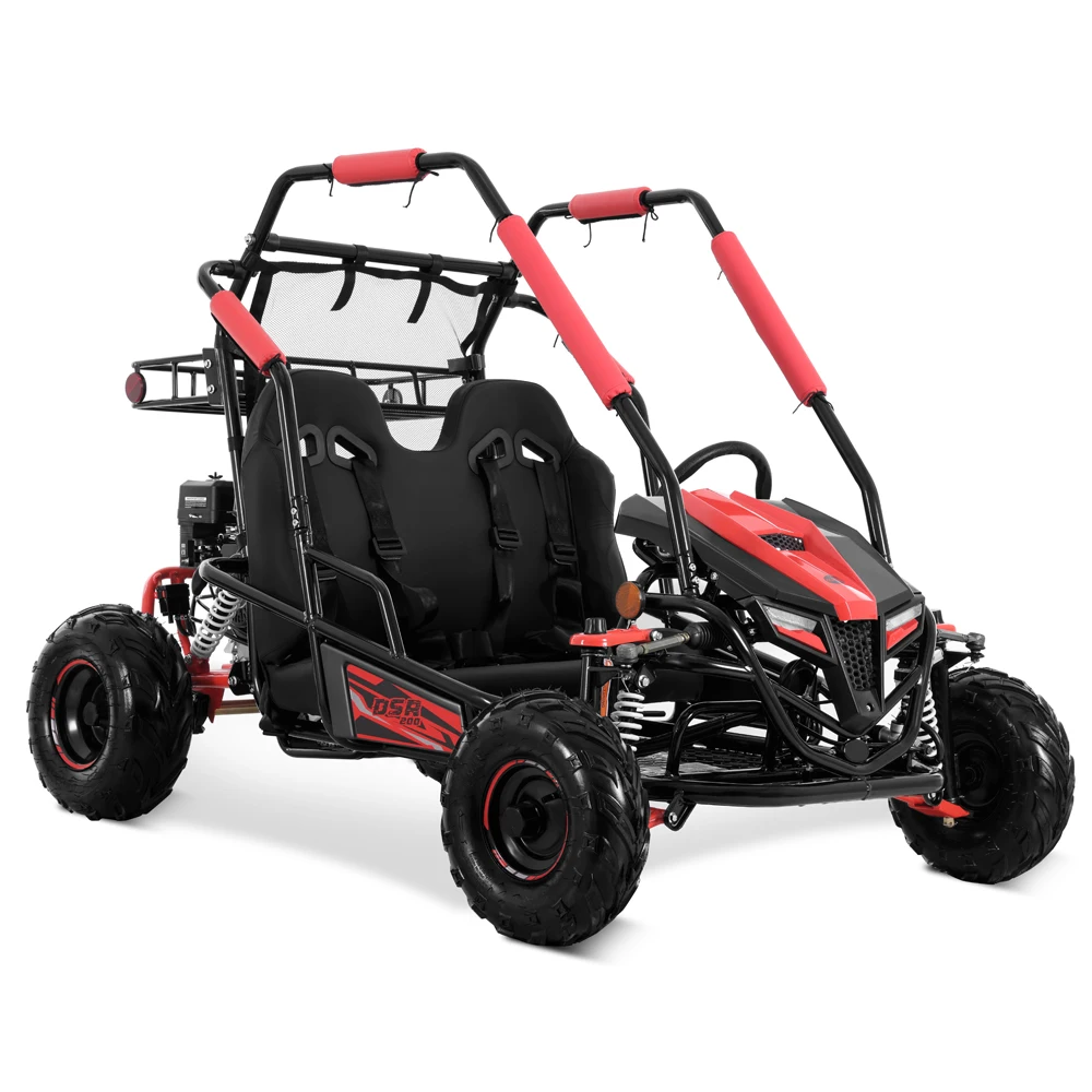 Tao Motor  Cuatrimotos Racing Off Road Quadriciclos Automatic Chain Drive Electric Start Steel Frame 200cc Go Karts for Adults