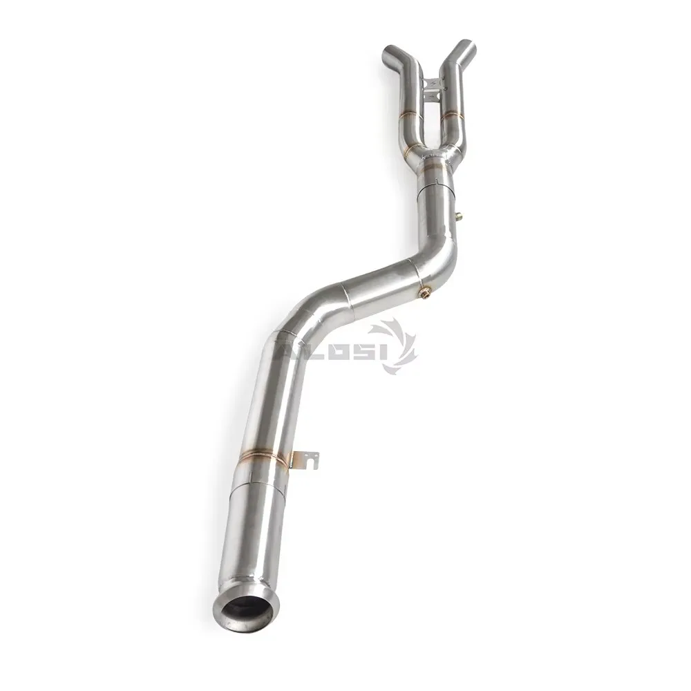 Suitable for BMW X3 X4 G03 G04 B58 3.0T 2018-2023 Stainless Steel Exhaust Midsection with OPF Interface Exhaust Pipes