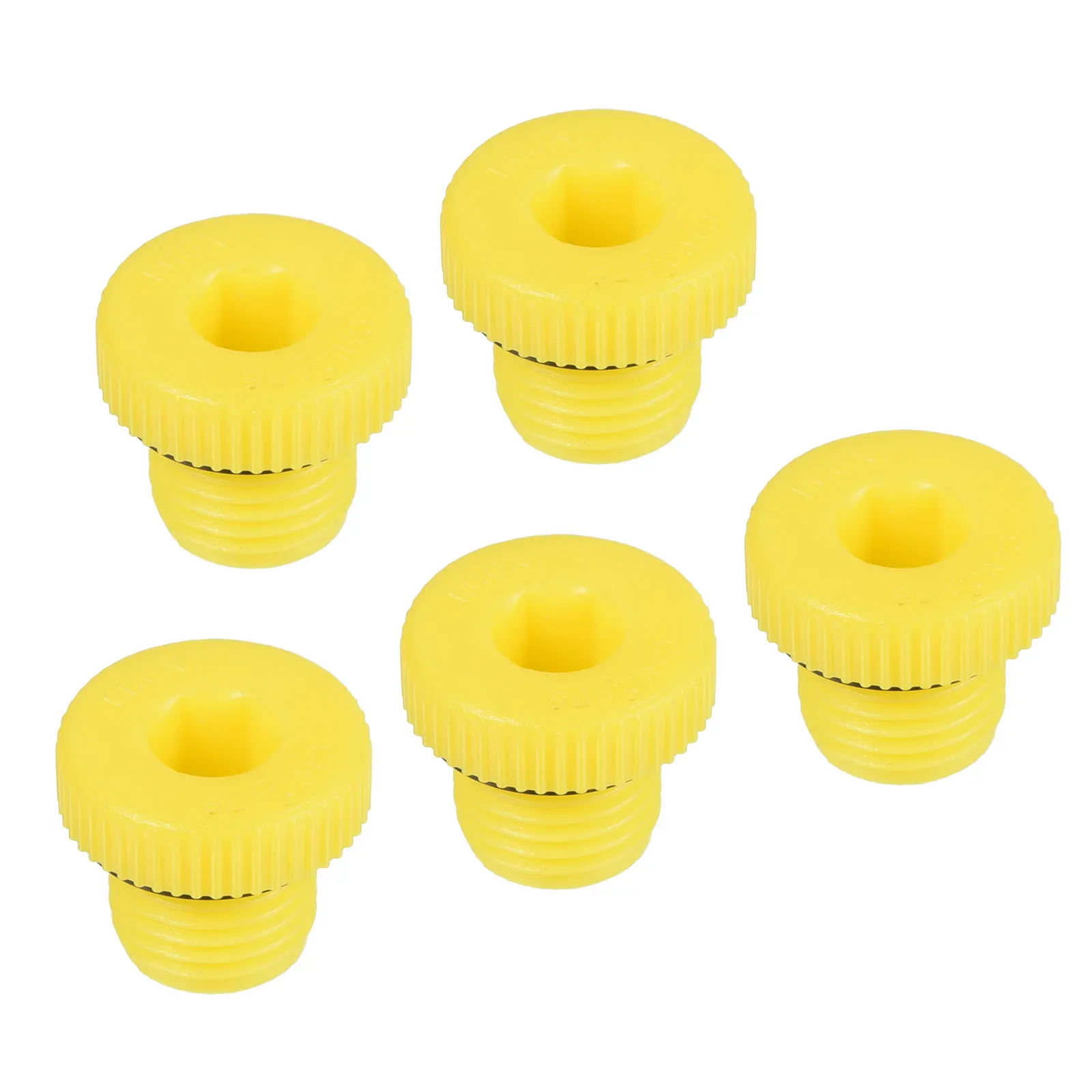 

3/5 шт. удерживающие заглушки M10x1 / M14x1,5 PP пластиковые шестигранные головки с наружной резьбой, уплотнительный винт, торцевая крышка, желтые торцевые заглушки с уплотнительными шайбами