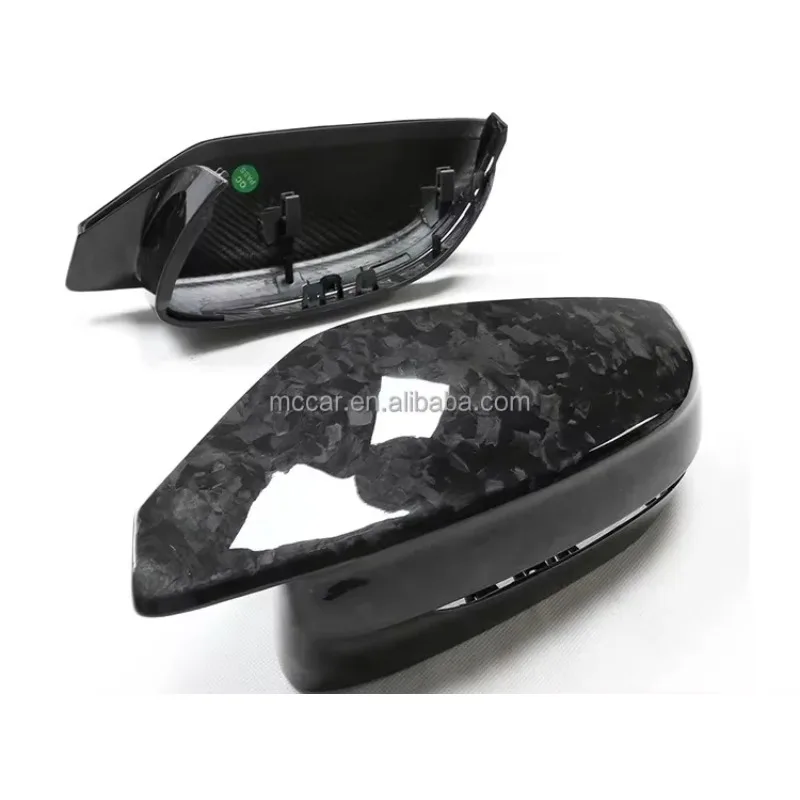 Copertura dello specchietto laterale in fibra forgiata di alta qualità per BMW M2 M3 M4 M240i M50 G80/82/83/87 Specchietti per auto