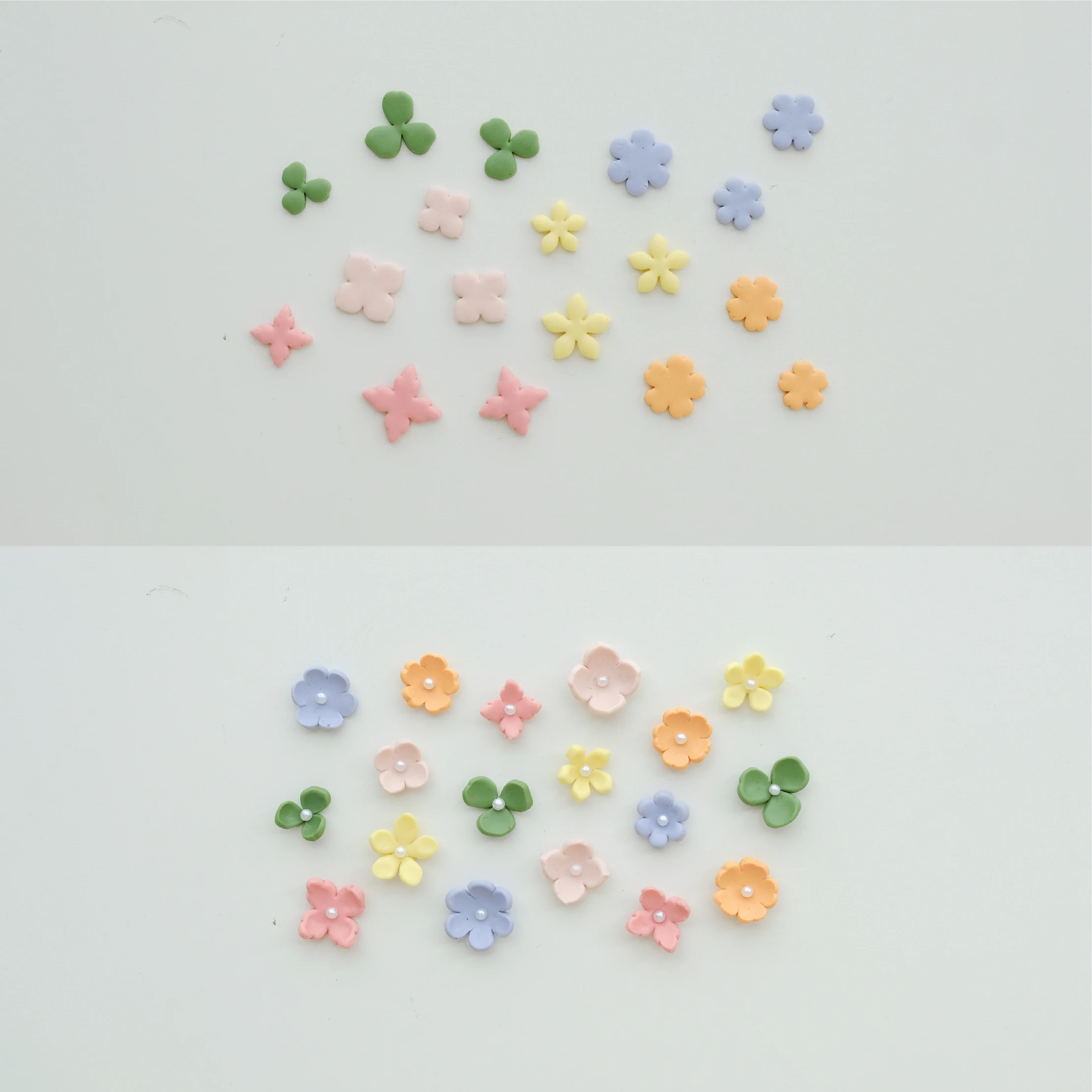 Mini Blütenblatt Kombination Formen Für Polymer Clay Neue Feine Blume Blatt Ton Schneider DIY Ohrring Anhänger Schmuck Machen Werkzeug – Detail 6