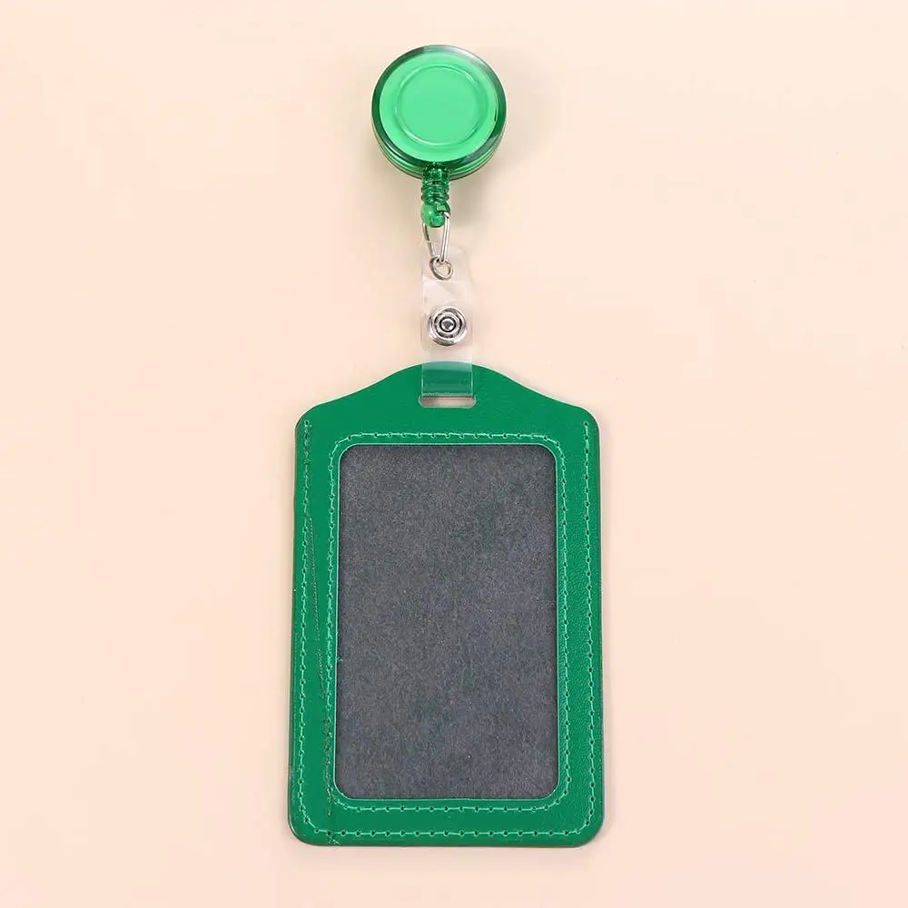 Case School Supplies Card Badge Holder Transparent Card Cover Bus Card Holder Credit Cards Protector Student Card Sleeves