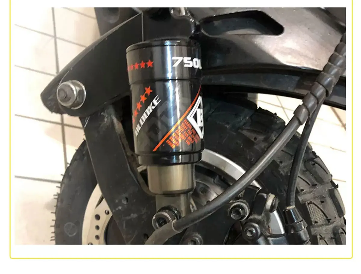 BLOOKE R5 Hydraulisches Hinterrad-Stoßdämpfer-System mit Mittelmontage und Ölfederung für E-Bikes und Roller – Detail 17