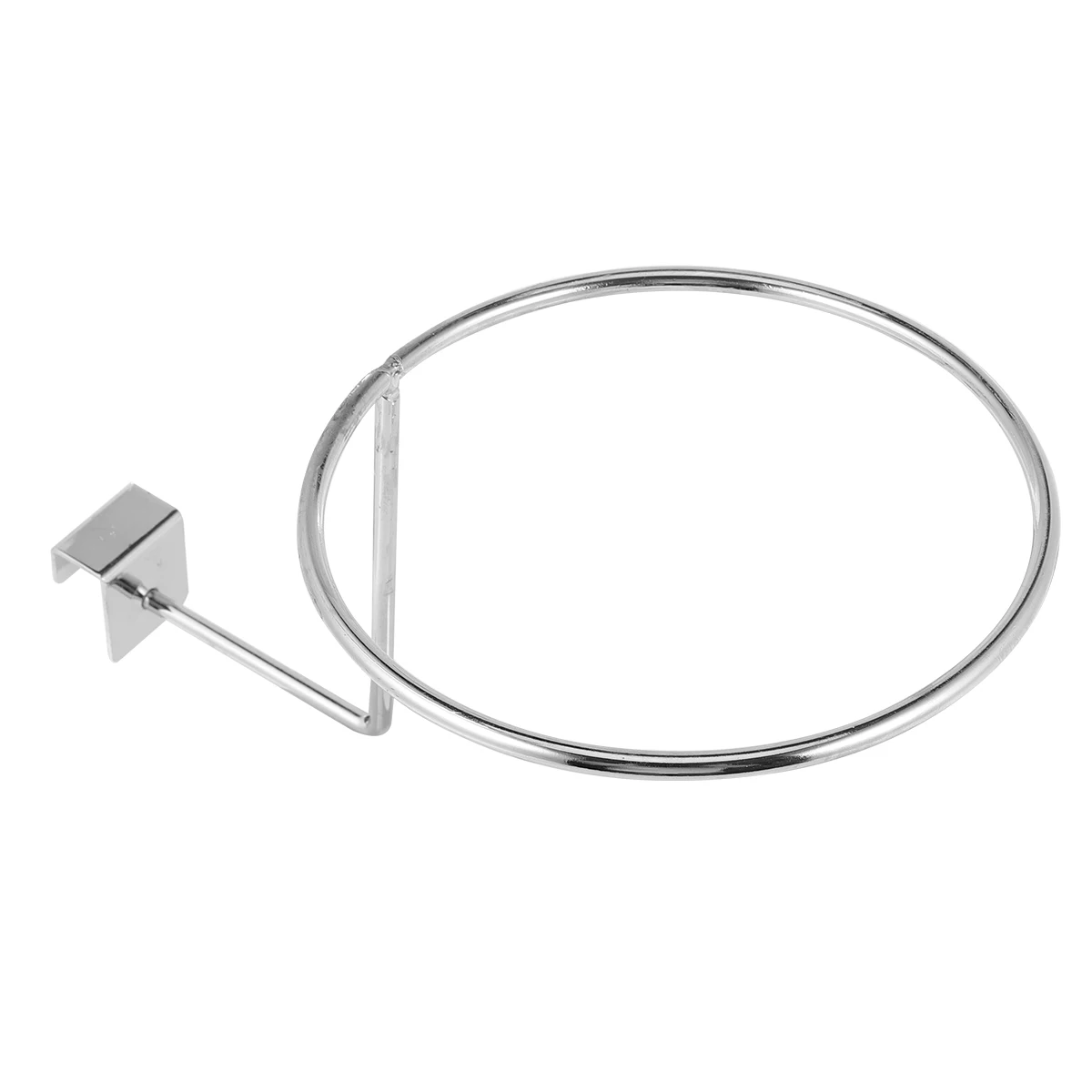 

Square Tube Rack 6mm Thickened Base Wall Mount Wall Holder Display Stand Storage Organizer Home Use