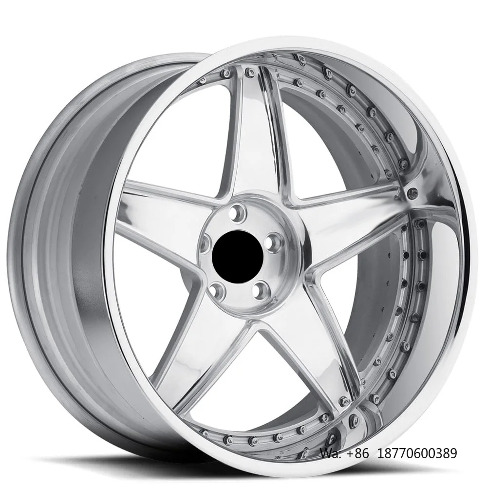 SY-02069 2-Pieces Classico  Custom Chrome Forged Wheels 5x114.3 for 16 18 20 22 Car Rims for Benz GLC GLE GLS AMG