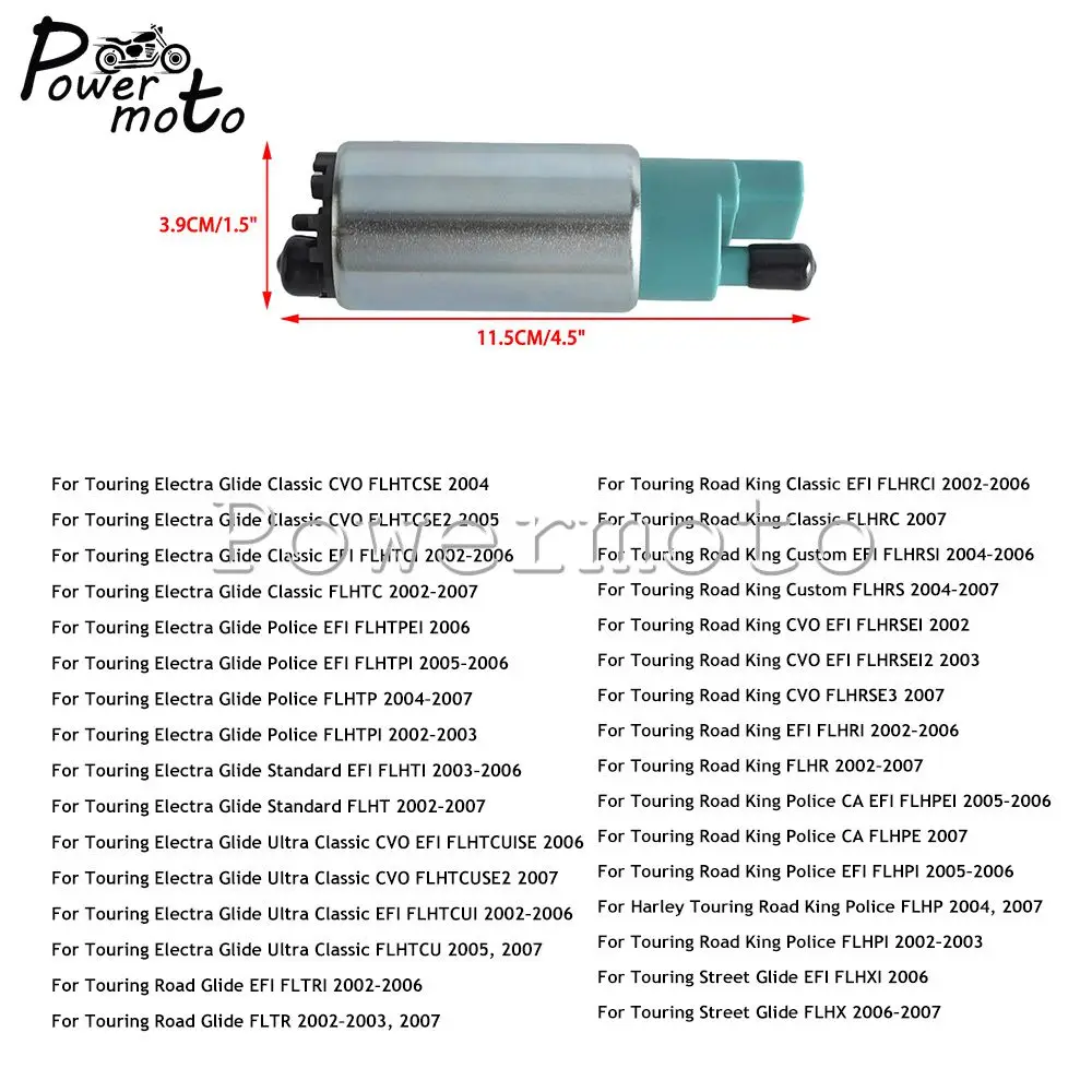 OEM Specification Fuel Pump Replacement For Harley Touring Electra Glide Classic Standard Ultra Classic FLHTCSE FLHTP