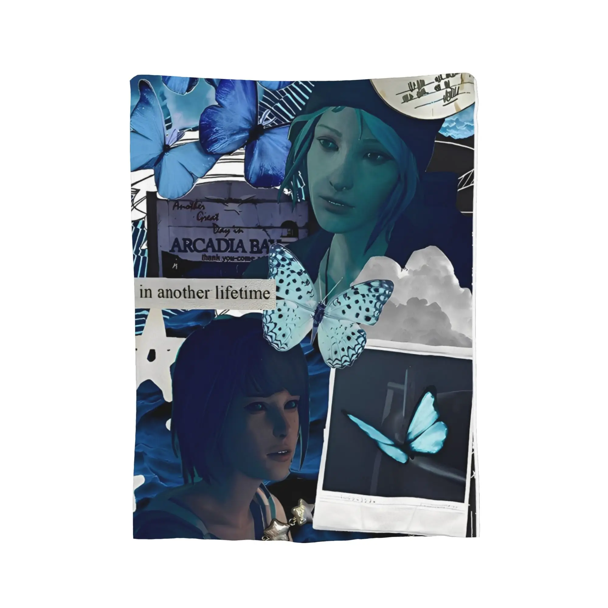 

Плед Life is Strange: Винтажный теплый пушистый плед для дома, весна-осень