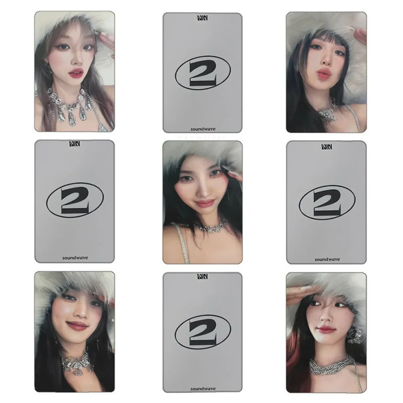 5pcs/set KPOP (G)I-DLE Album Second SW1.0 Snow Cap Special Card LOMO Card Song Yuqi GIDLE Postcard Minnie Gift Photo Card
