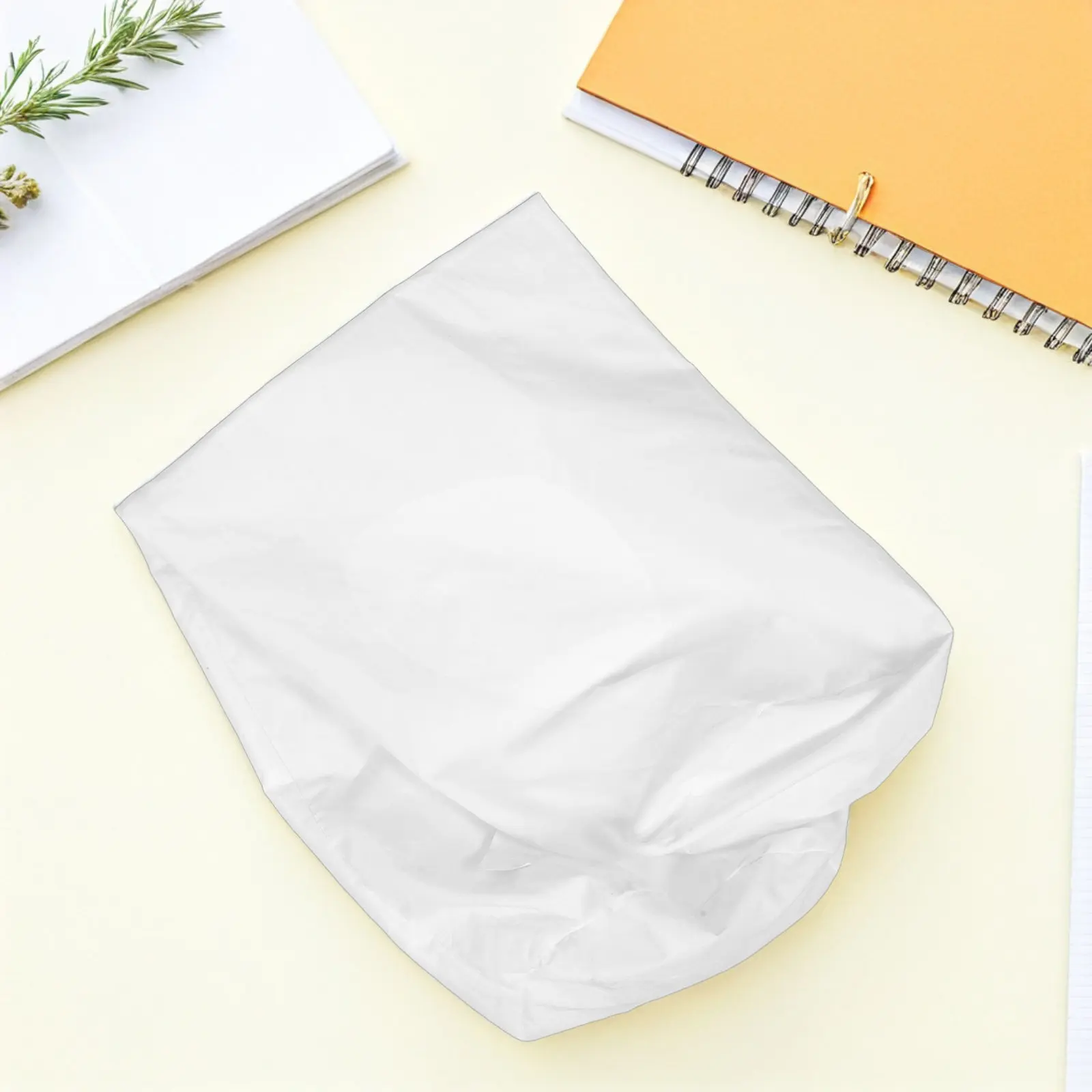 Cylindrical Neck Cushion Cover Round Pillow Sleeve White 32 Inch 82 Cm Bolster Pillowcase Inner Sleeve Cervical Support Hidden