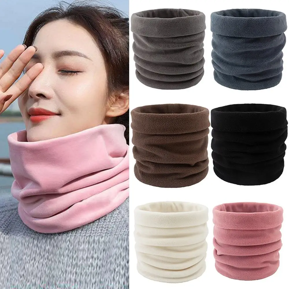 رشاقته أفخم غطاء الرقبة الرأس بلون الرقبة الدائري الأوشحة مريحة في الهواء الطلق وشاح للرقبة البلوز حماية للجنسين وشاح التزلج