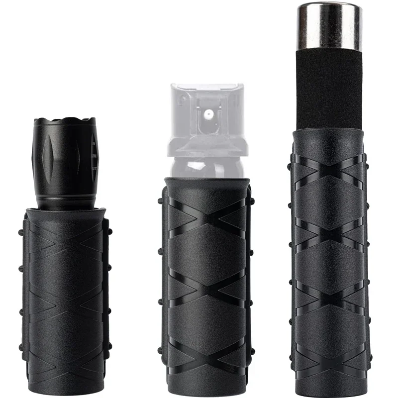 

Вращающаяся на 360 градусов дубинка с зажимом «Молле» палочка для самозащиты чехол-Кобура «перец» держатель фонарика «Молле» принадлежности правоохранительных органов