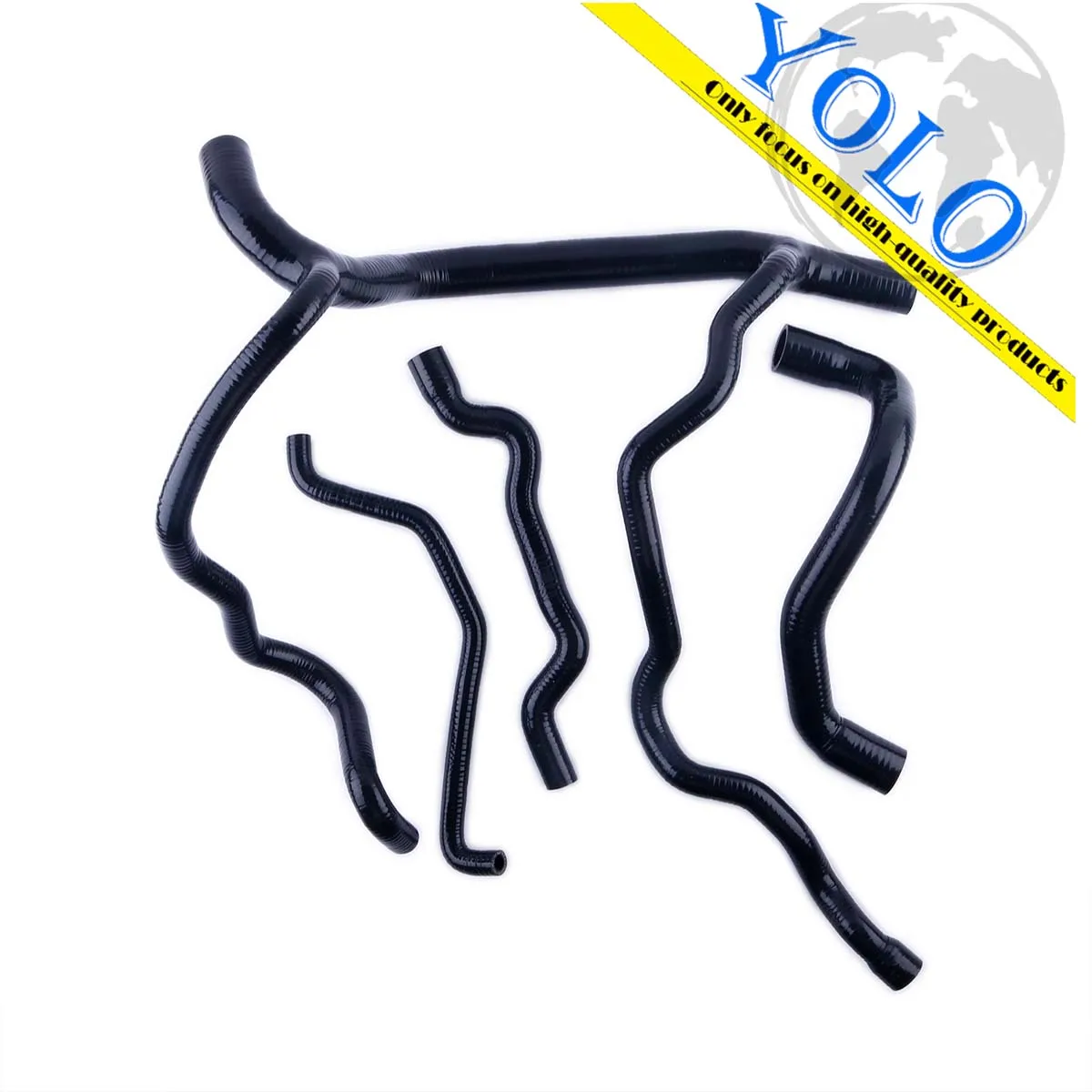 YOLO pour 01-06 Renault Clio 172 182 RS Cup Trophy 2.0 F4R véhicules à moteur 2002-2005 modèles KIT de tuyau de liquide de refroidissement de radiateur en Silicone
