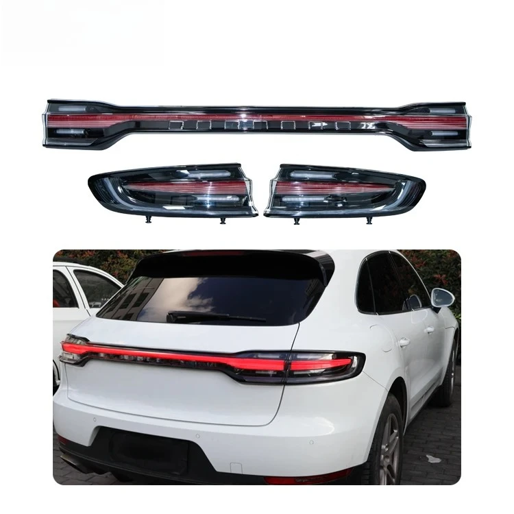 

[1979] No Need To Change Tailgate Car Tail Lights 2014-2017 95B.1 Rear Light Upgrade To New Led Taillights For Porsche Macan