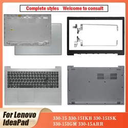 Nuevo para Lenovo IdeaPad 330-15 330-15IKB 330-15ISK 330-15IGM cubierta trasera LCD para portátil bisel frontal reposamanos bisagras cubierta inferior 330-15