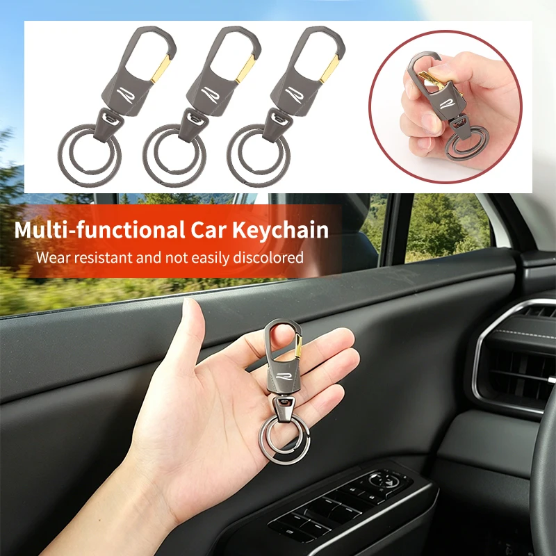 Car Key Chain Durable Key Ring Pendant Waist Chain Ring Buckles Accessories For Volkswagen VW Passat Golf Tiguan Polo Scirocco
