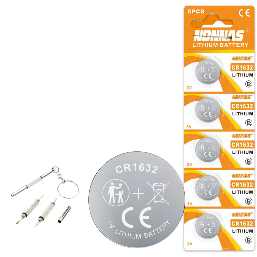 CR1632 Battery 2-30PCS Button Battery Lithium Coin Cell Batteries 3V LM1632 BR1632 ECR1632 CR 1632 Electronic Watch Toy Remote