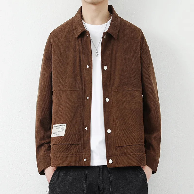 

Autumn And Winter New Men's Jacket Cardigan Baseball Jersey Casual Jacket Sports Outdoor Men's Loose And High-end