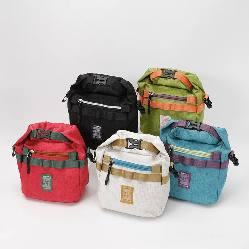 

Kids Casual Messenger Bags Portable Color Contrast Outdoor Bags for Boys Girls Adjustable Buckle Shoulder Bag