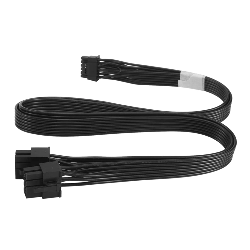 

Двойной ЦП 8 Pin штекер к PCIE 5,0 12VHPWR адаптер питания, кабель адаптера питания, соединительный кабель для модульного PSU Seasonic 60 см