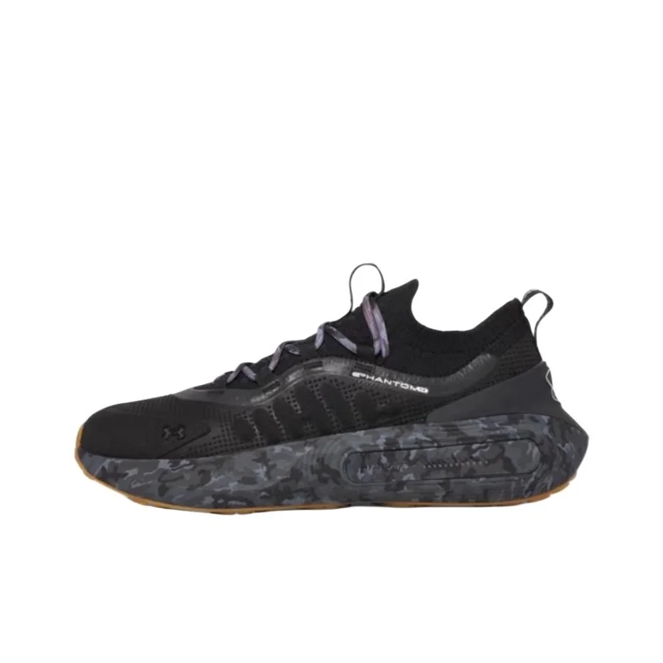 

Under Armour Phantom 4 Wear resistant And Waterproof Low top Casual Shoes Unisex Black 6005562-001