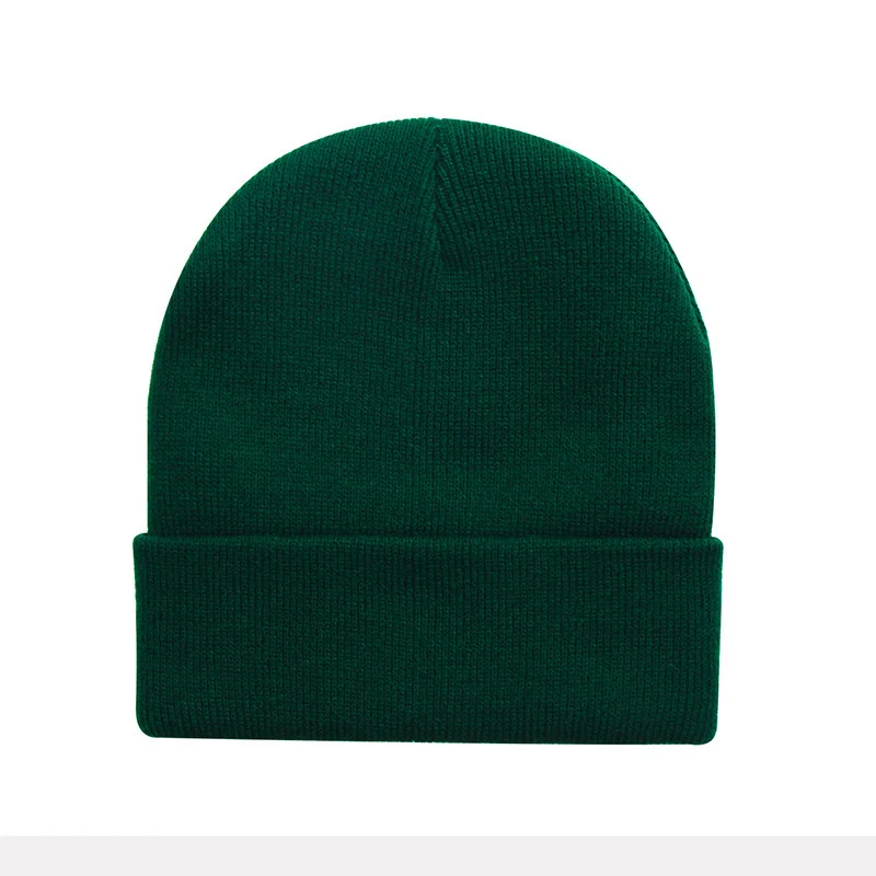 Angepasst Gedruckt Logo Männer Warm Halten Bördeln Kalte Hüte Frauen Outdoor-Mode Vielseitig Einfarbig Einfache Gestrickte Kappen – Detail 29