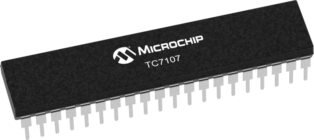 Tc7107Rcpl Ic Drvr 7 Seg 3 1/2 Digit 40Dip