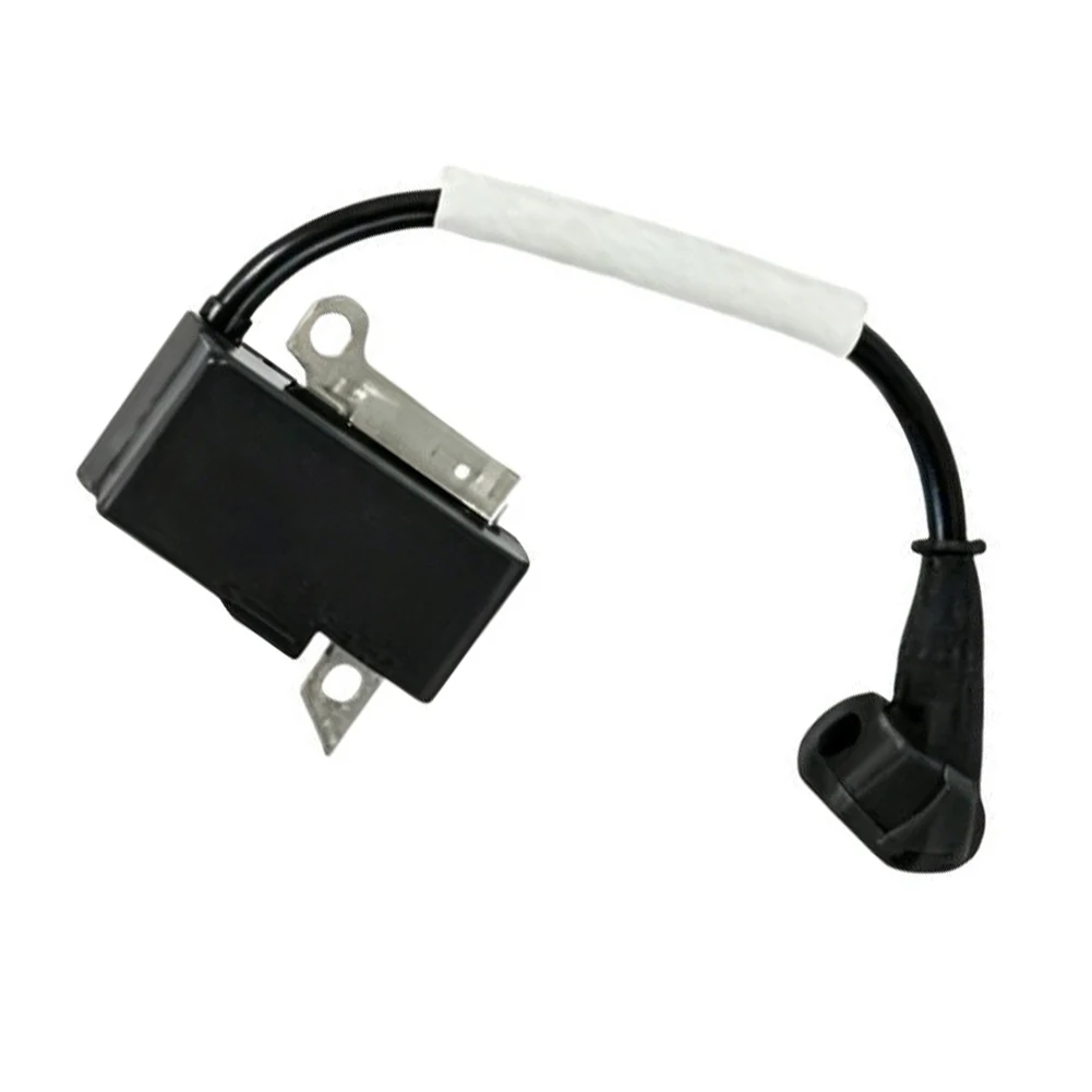 Engine Starter Part Ignition Coil Strong Sparkle Generation Easy Installation Design Black For Outdoor Wood Cutting