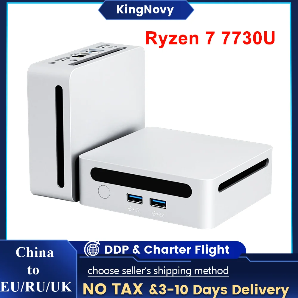 AMD Ryzen9 5900H/R7 7730U/5800U/R5 7530U Gaming Mini PC  Dual DDR4 3200MHz NVMe Computer Barebone 8K HTPC Windows 11 WiFi6 BT5.2