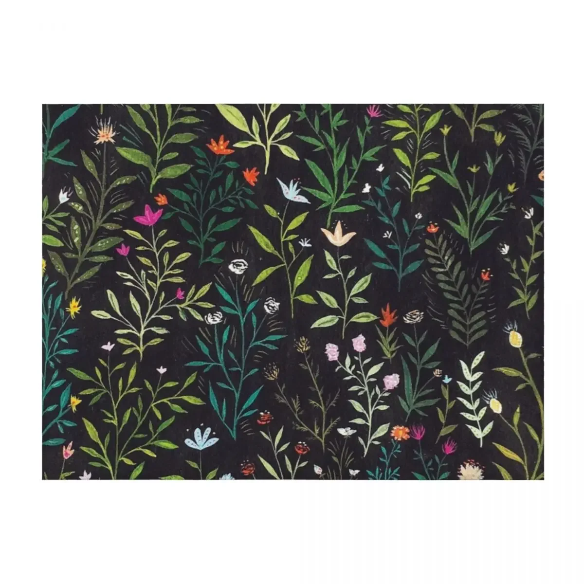 

Одеяло Midnight Garden Thermals для путешествий, декоративное одеяло для дивана, одеяла для кровати, одеяла