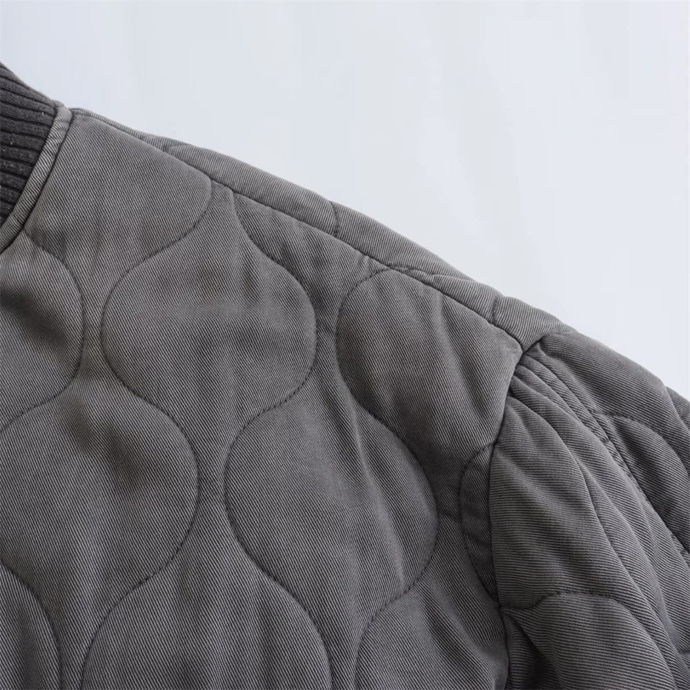 UNIZERA2023 High Quality Autumn and Winter New Women\'s Fashion French Cotton Suit Loose Fit Pilot Jacket Coat