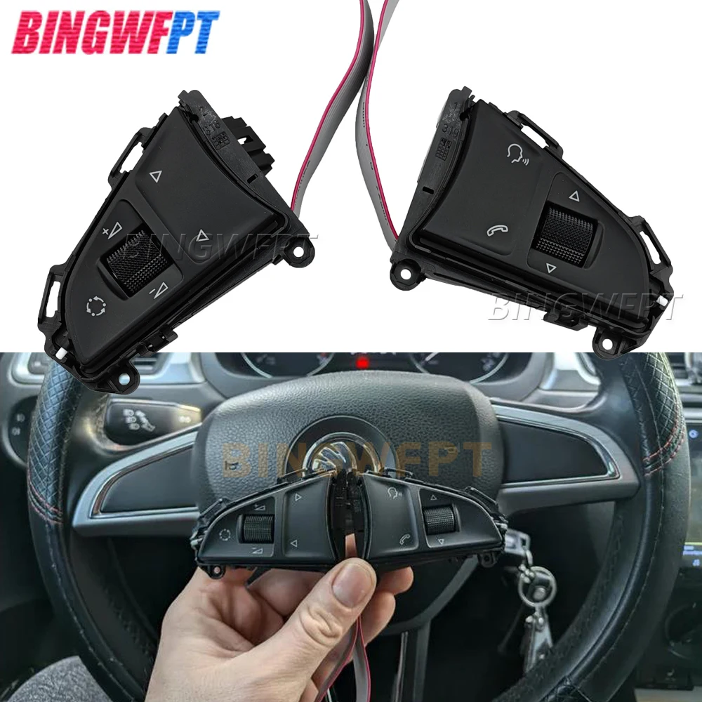 

BINGWFPT For MQB Octavia 3 Fabia 3 superb 5ed 919 719 b multifunction button steering wheel button installation