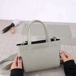 Custom PU Leather Shoulder Crossbody Making Sewing Material Set for Women DIY Handmade Purse Bag Accessories No Cutting