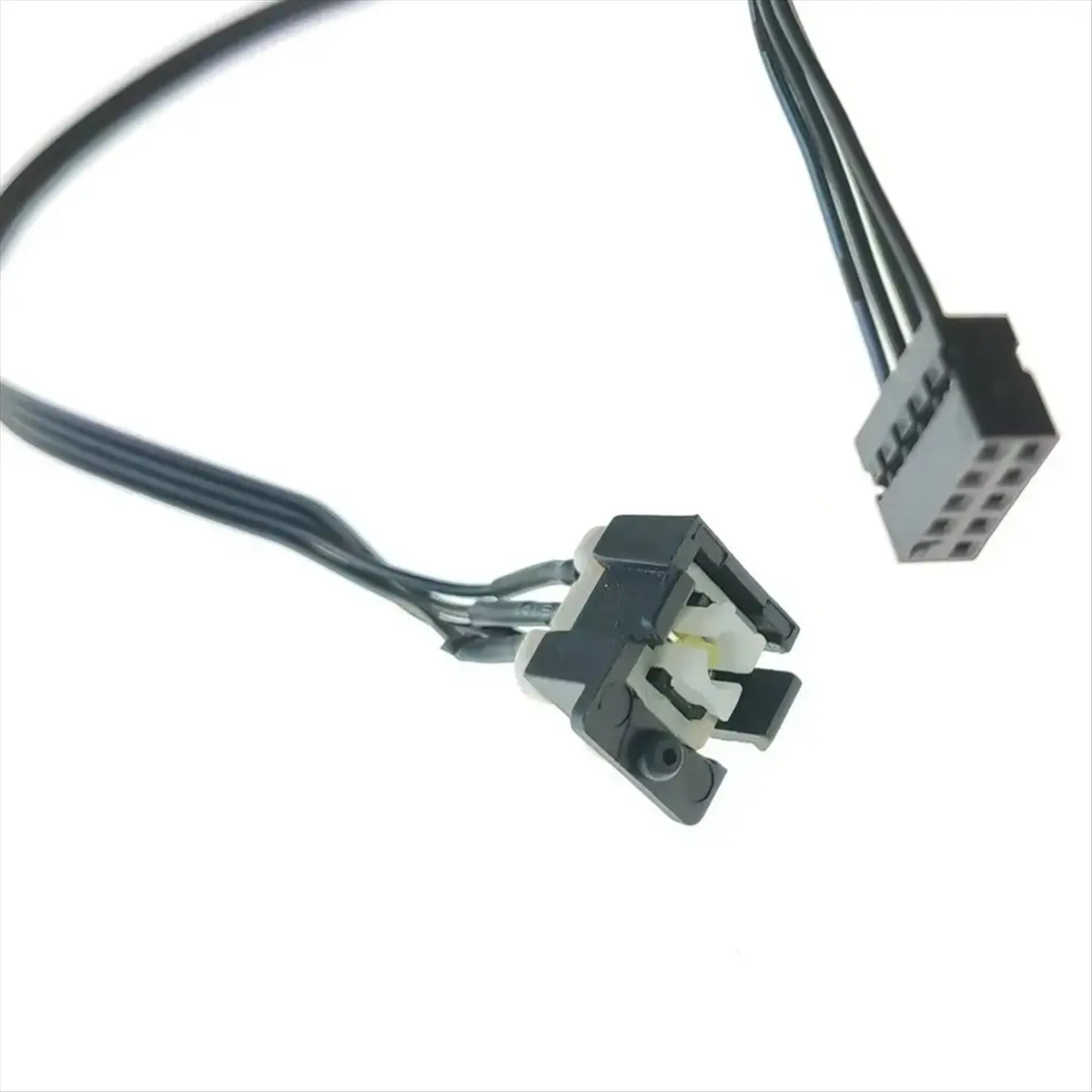 Câble de bouton de réinitialisation d'alimentation 10 broches pour ordinateur de bureau A64I, compatible avec les cartes mères M410, M420, M425, M428, M415, M520 et les boîtiers d'ordinateur.