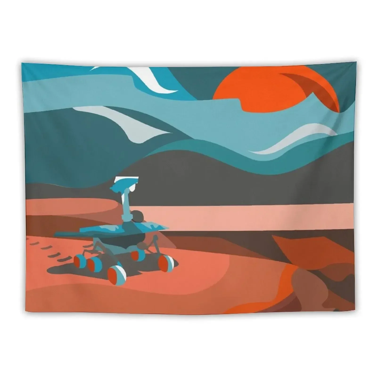 Rover Exploration Tapestry Home Decor Accessories Home Decoration Accessories Tapestry