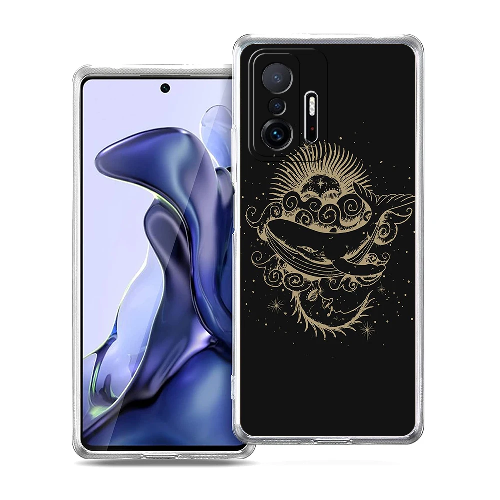 Suns Moons Clouds Astrological Phone Case for Xiaomi Mi Poco F3 X3 X4 GT NFC M3 M4 11 Ultra 12 11X 11i Pro Lite 5G Soft Cover