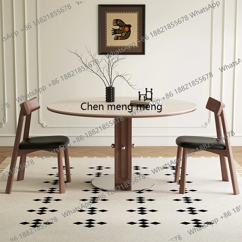 

Designer French Dining Table Unusual Italian Organizer Drinks Dining Table Entryway Luxury Mobile Wood Muebles Home Furniture
