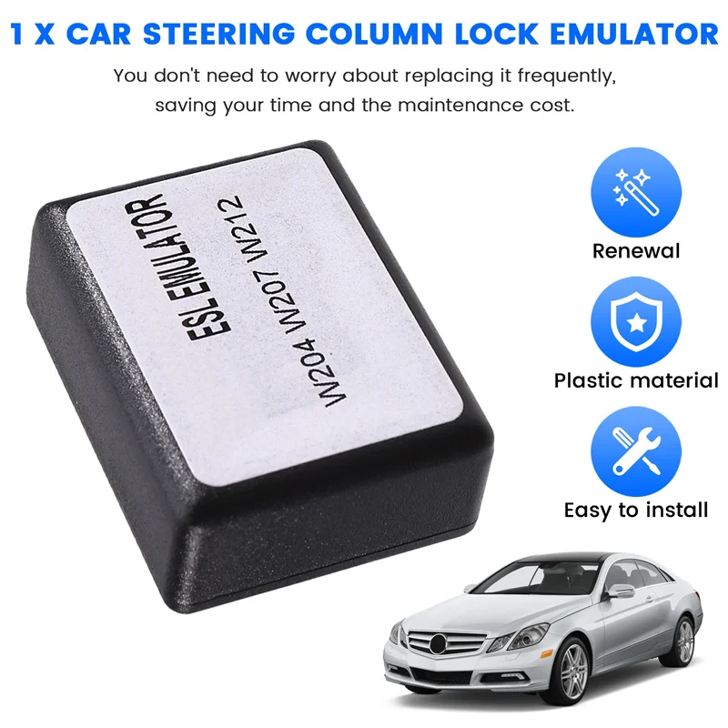 

AS57-эмулятор замка рулевой колонки, датчик ESL ELV, универсальный эмулятор блокировки рулевого управления для Mercedes Benz, датчик ELV замка рулевого управления