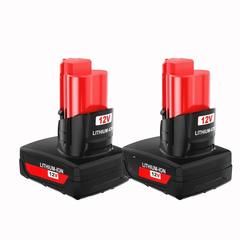 For Milwaukee M12 XC 48-11-2411 48-11-2401 MIL-12A-LI Wireless Tools Rechargeable Battery 12V